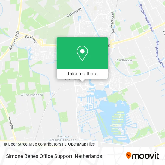 Simone Benes Office Support map