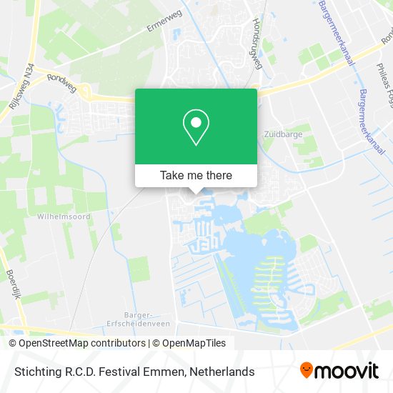 Stichting R.C.D. Festival Emmen map