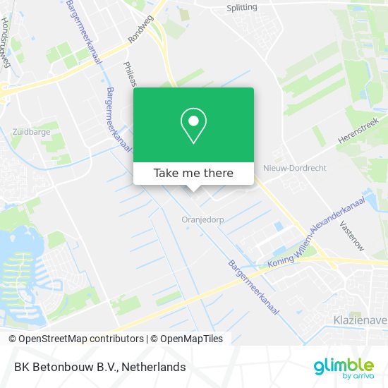 BK Betonbouw B.V. map