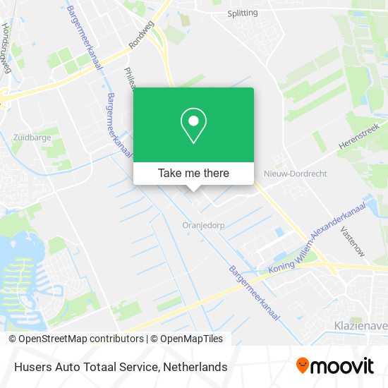 Husers Auto Totaal Service map