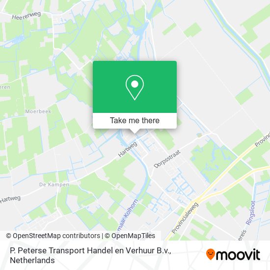 P. Peterse Transport Handel en Verhuur B.v. map