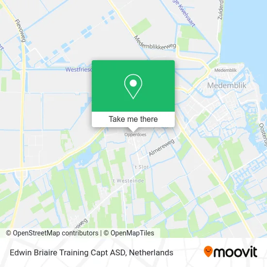 Edwin Briaire Training Capt ASD map