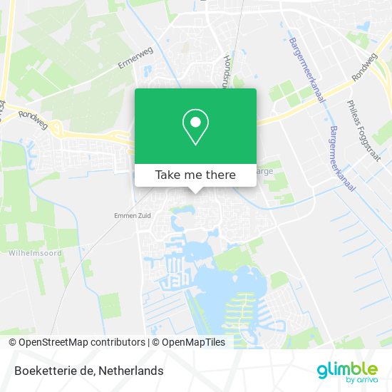 Boeketterie de Karte