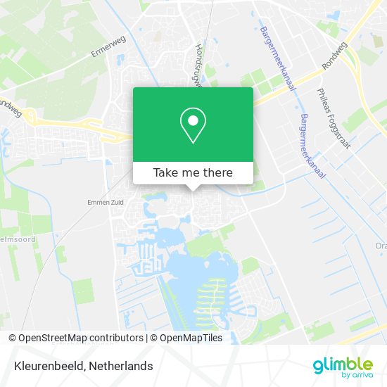 Kleurenbeeld map