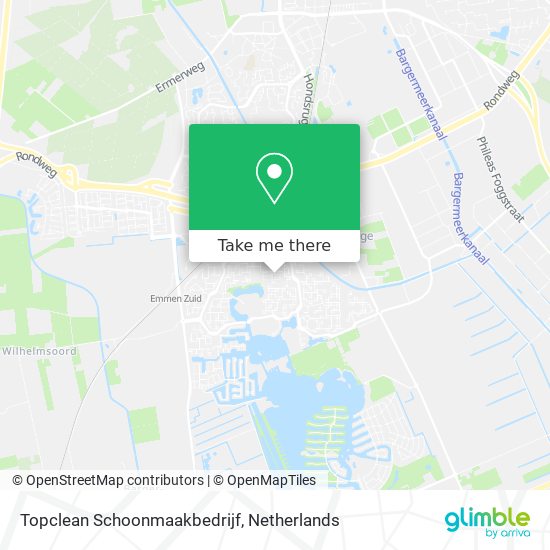 Topclean Schoonmaakbedrijf map