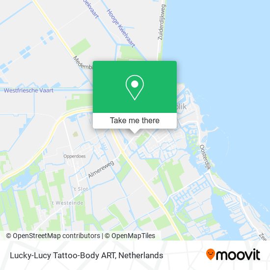 Lucky-Lucy Tattoo-Body ART map