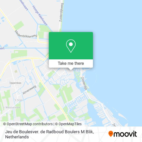 Jeu de Boulesver. de Radboud Boulers M Blik map