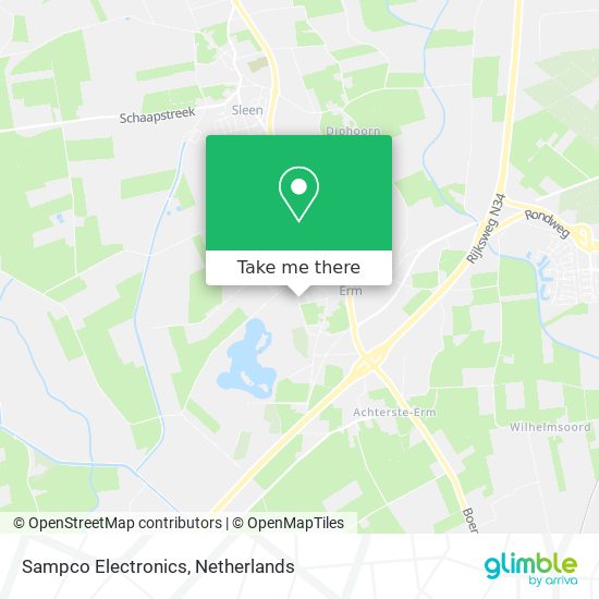 Sampco Electronics map