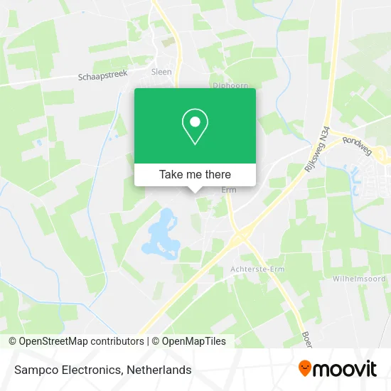 Sampco Electronics map