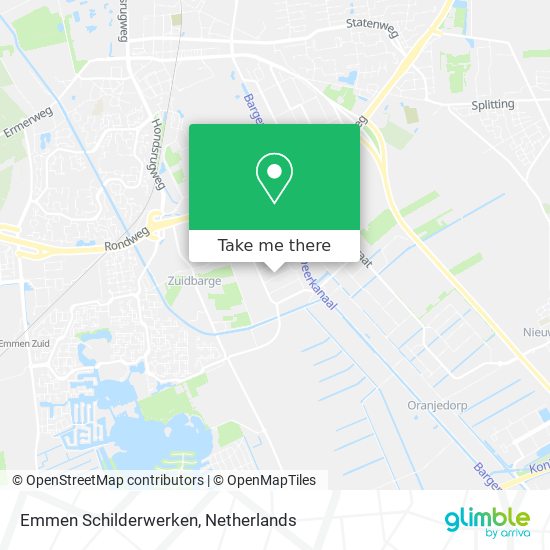 Emmen Schilderwerken map