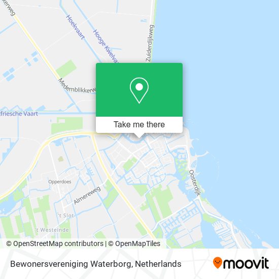 Bewonersvereniging Waterborg map