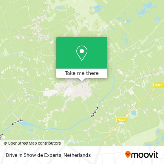 Drive in Show de Experts map