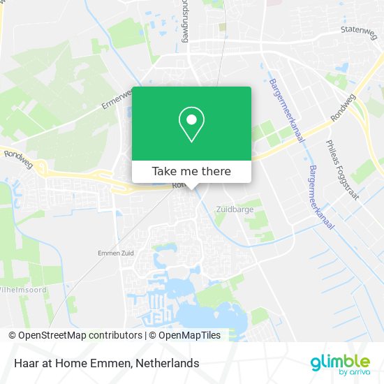 Haar at Home Emmen map