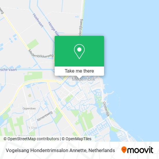 Vogelsang Hondentrimsalon Annette map