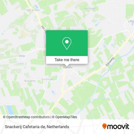 Snackerij Cafetaria de map