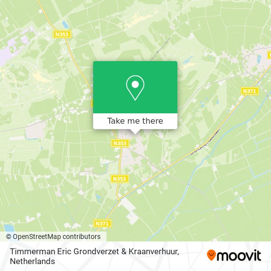 Timmerman Eric Grondverzet & Kraanverhuur map