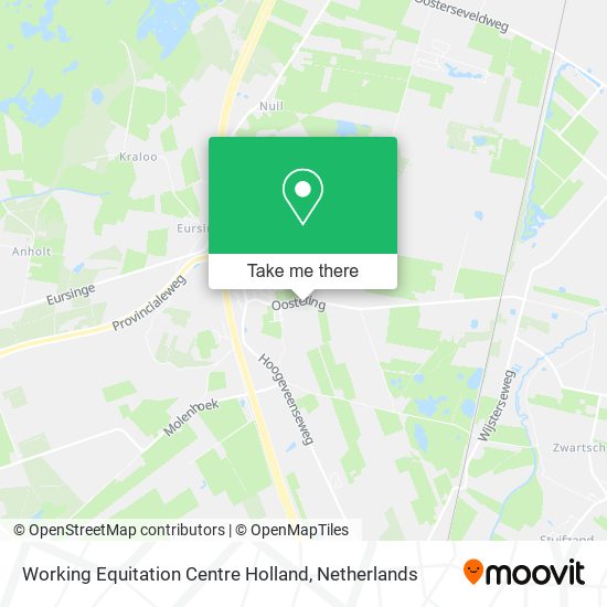 Working Equitation Centre Holland map