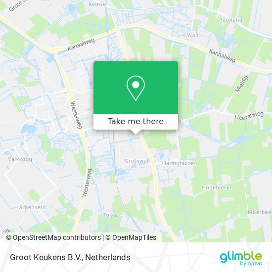 Groot Keukens B.V. map