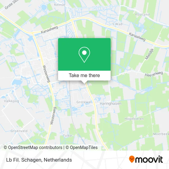 Lb Fil. Schagen map