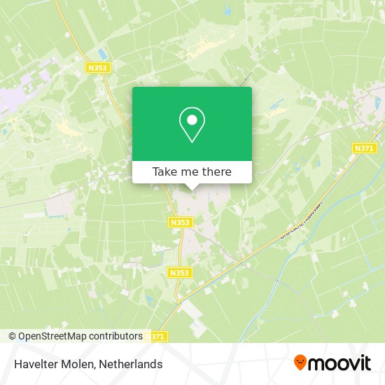 Havelter Molen map