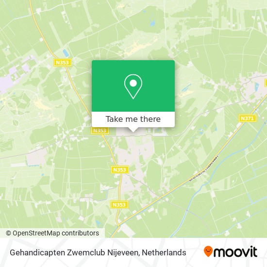 Gehandicapten Zwemclub Nijeveen map
