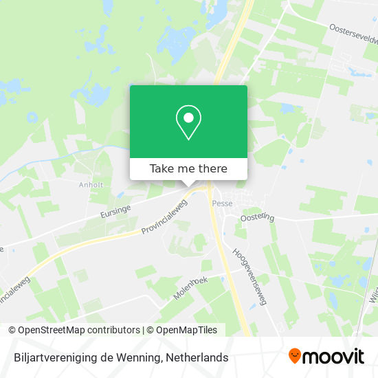 Biljartvereniging de Wenning map