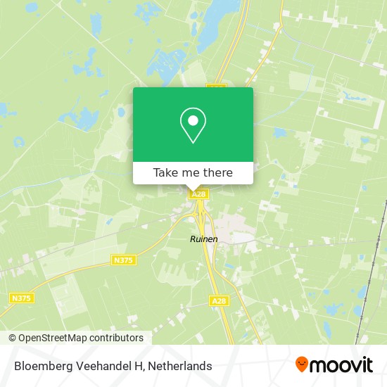 Bloemberg Veehandel H map