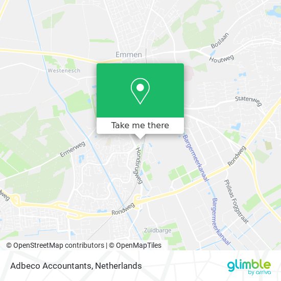 Adbeco Accountants map