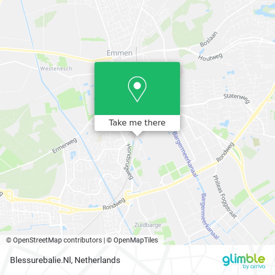 Blessurebalie.Nl map