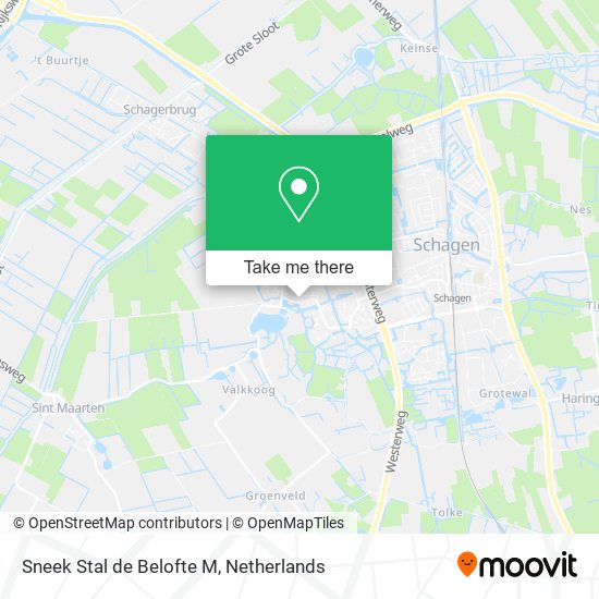 Sneek Stal de Belofte M map