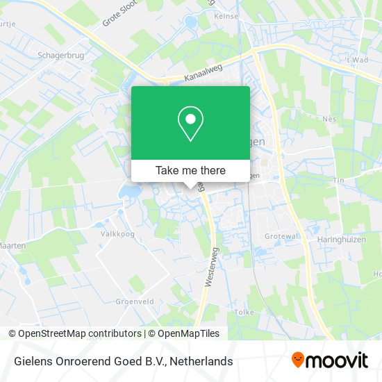 Gielens Onroerend Goed B.V. map