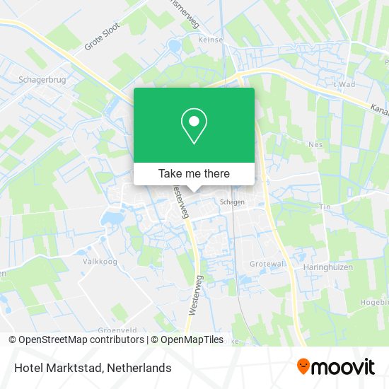 Hotel Marktstad map