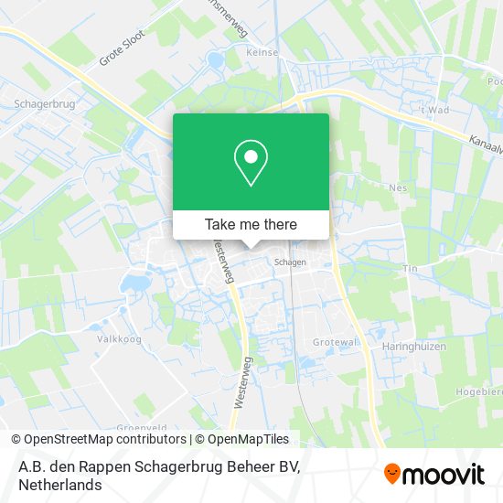 A.B. den Rappen Schagerbrug Beheer BV map