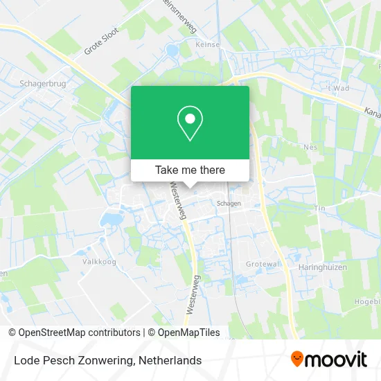 Lode Pesch Zonwering map