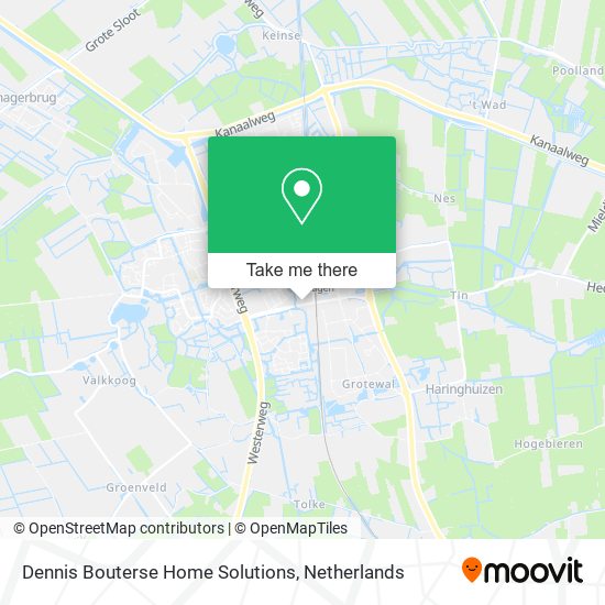 Dennis Bouterse Home Solutions map