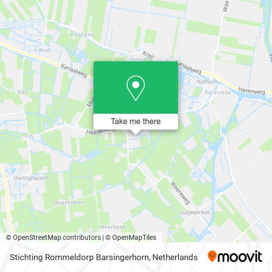 Stichting Rommeldorp Barsingerhorn map