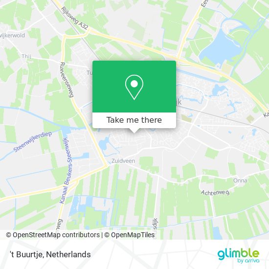 't Buurtje map