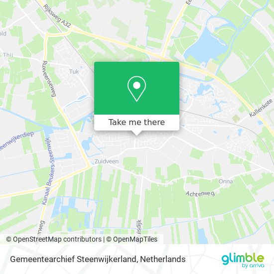 Gemeentearchief Steenwijkerland Karte