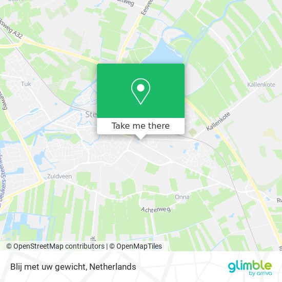 Blij met uw gewicht map