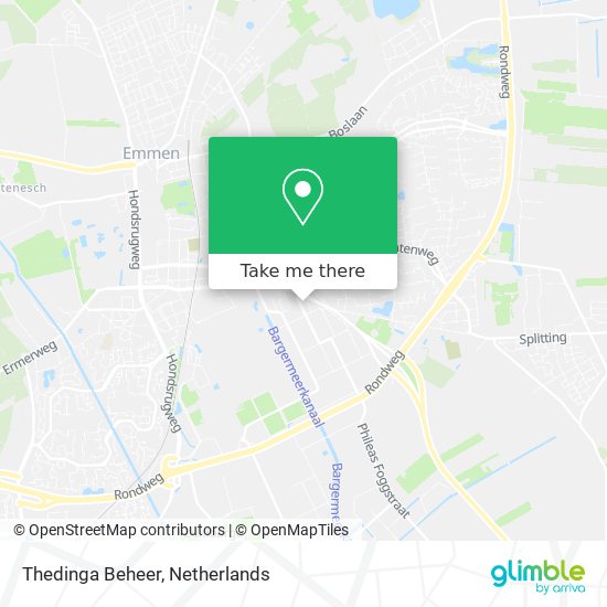 Thedinga Beheer map