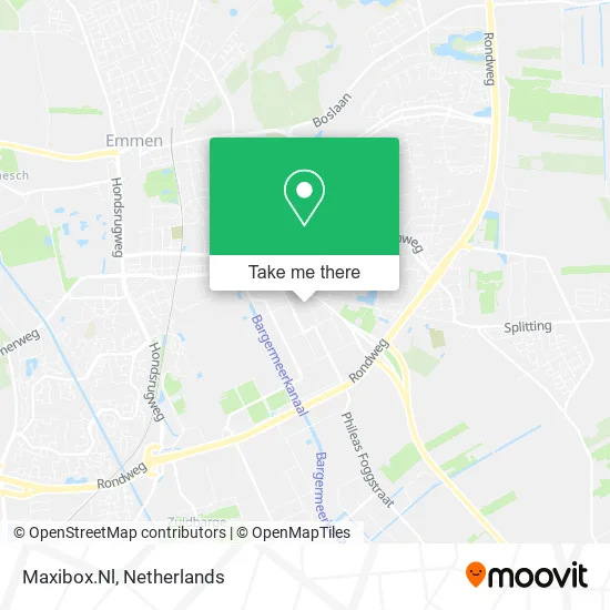 Maxibox.Nl map
