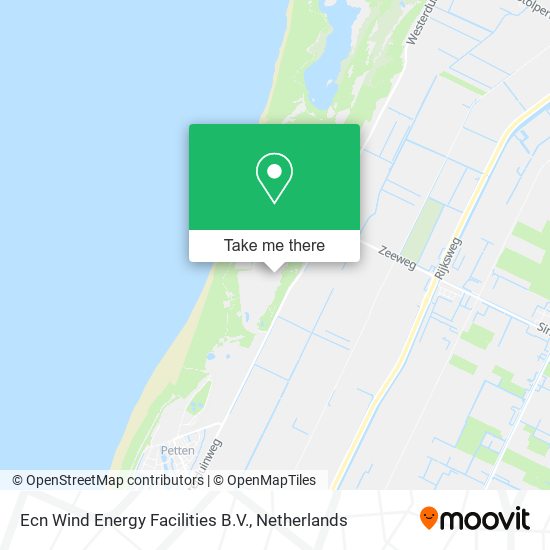 Ecn Wind Energy Facilities B.V. map