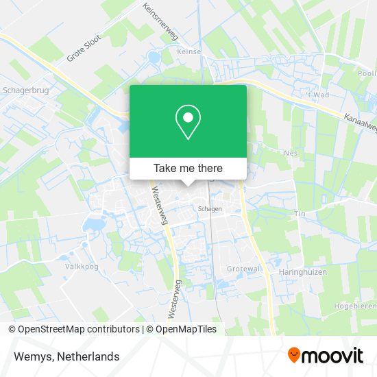 Wemys map