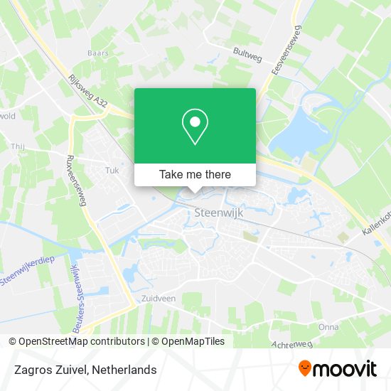Zagros Zuivel map