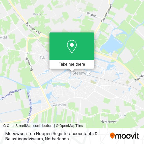 Meeuwsen Ten Hoopen Registeraccountants & Belastingadviseurs map