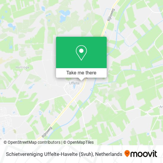 Schietvereniging Uffelte-Havelte (Svuh) map