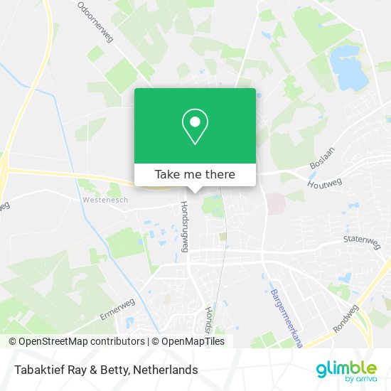 Tabaktief Ray & Betty map