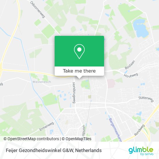 Feijer Gezondheidswinkel G&W map