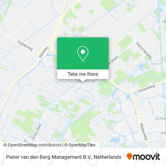 Pieter van den Berg Management B.V. map