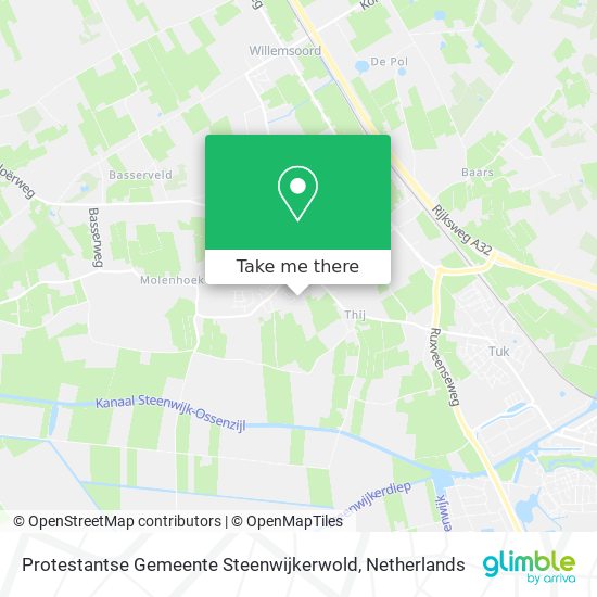 Protestantse Gemeente Steenwijkerwold Karte